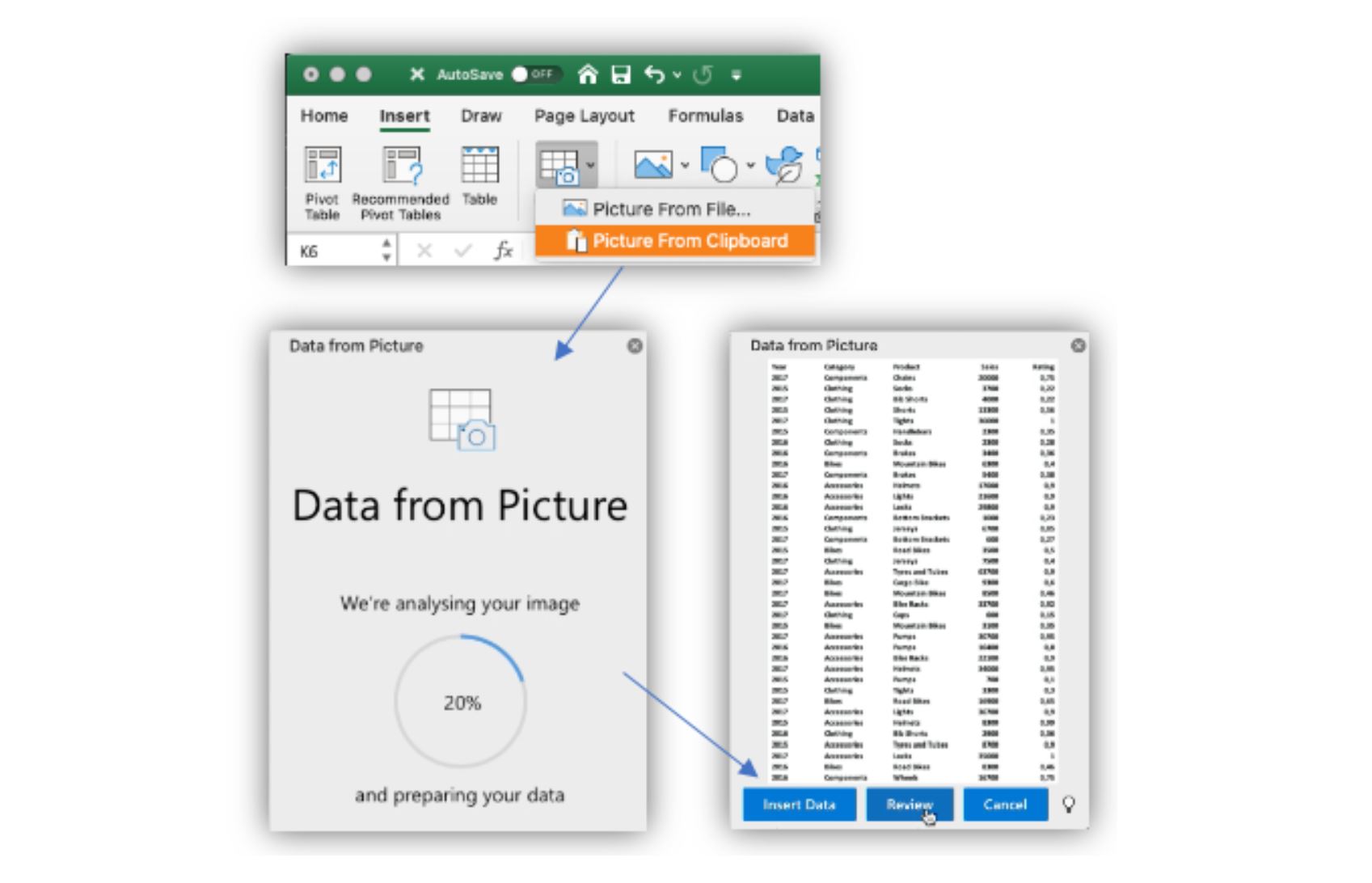 current version of microsft excel for mac